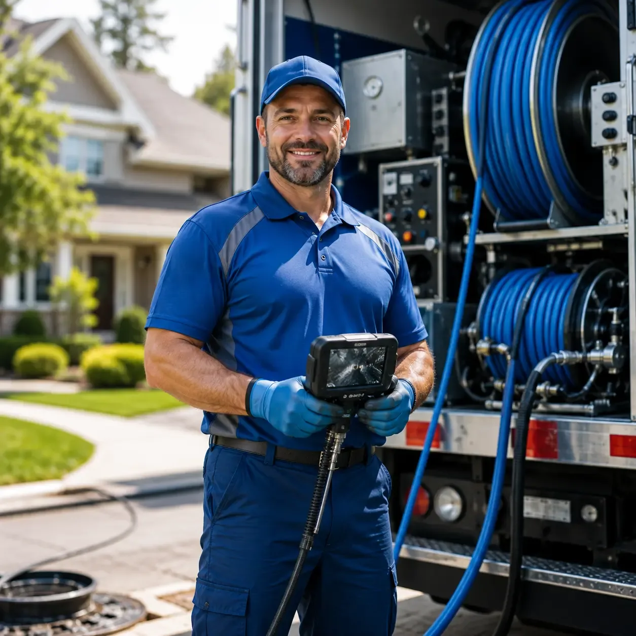 Local outdoor drain cleaning specialists in Clare, IL